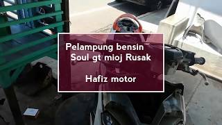 Pelampung bensin mioj soul gt rusak