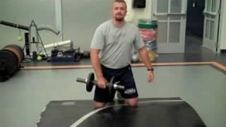 Homemade Fat Handle Dumbbell