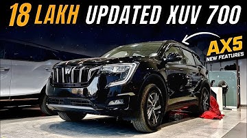 2025 MAHINDRA XUV 700 AX5 ₹17.28 LAKH UPDATED FEATURES