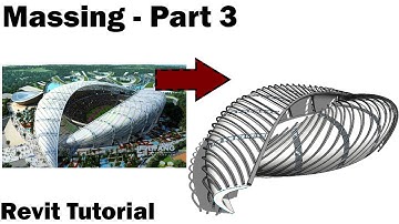 Revit Tutorial - Massing (Part - 3) Structural Frames