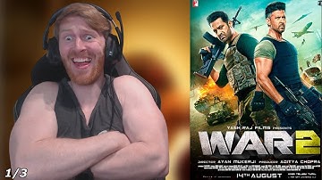 WAR 2 Movie Reaction By Foreigner Part (1/3)! | Hrithik Roshan x NTR