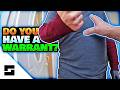 Spoiled Cop With Bad Manners Forces Entry - NO Warrant