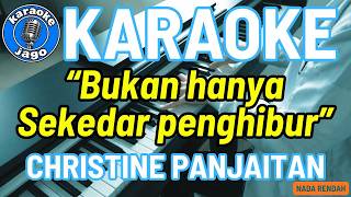 BENCI TAPI RINDU - CHRISTINE PANJAITAN KARAOKE POP NOSTALGIA