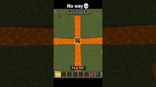 minecraft fire tnt moment🔥