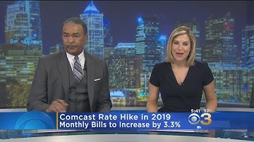 Comcast Monthly Bills To Increase By 3.3 Percent In 2019