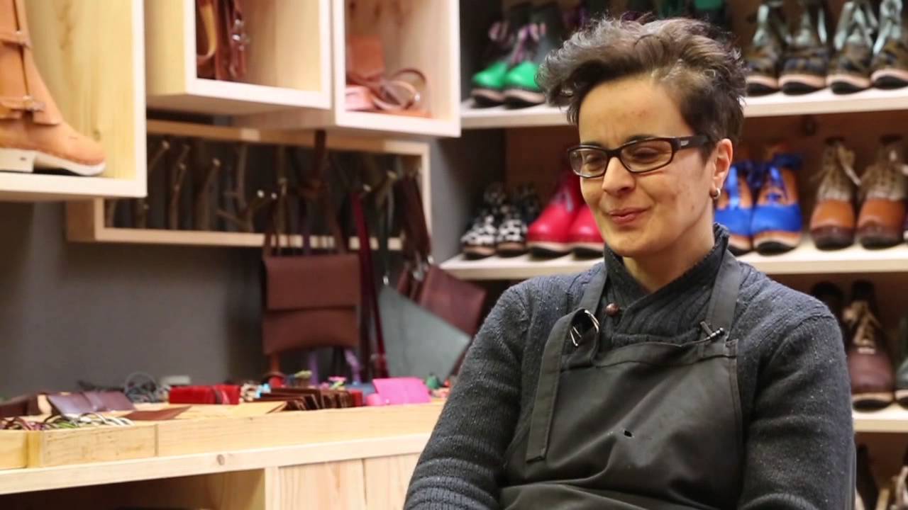 Elena Ferro en el Mercado de la Cosecha