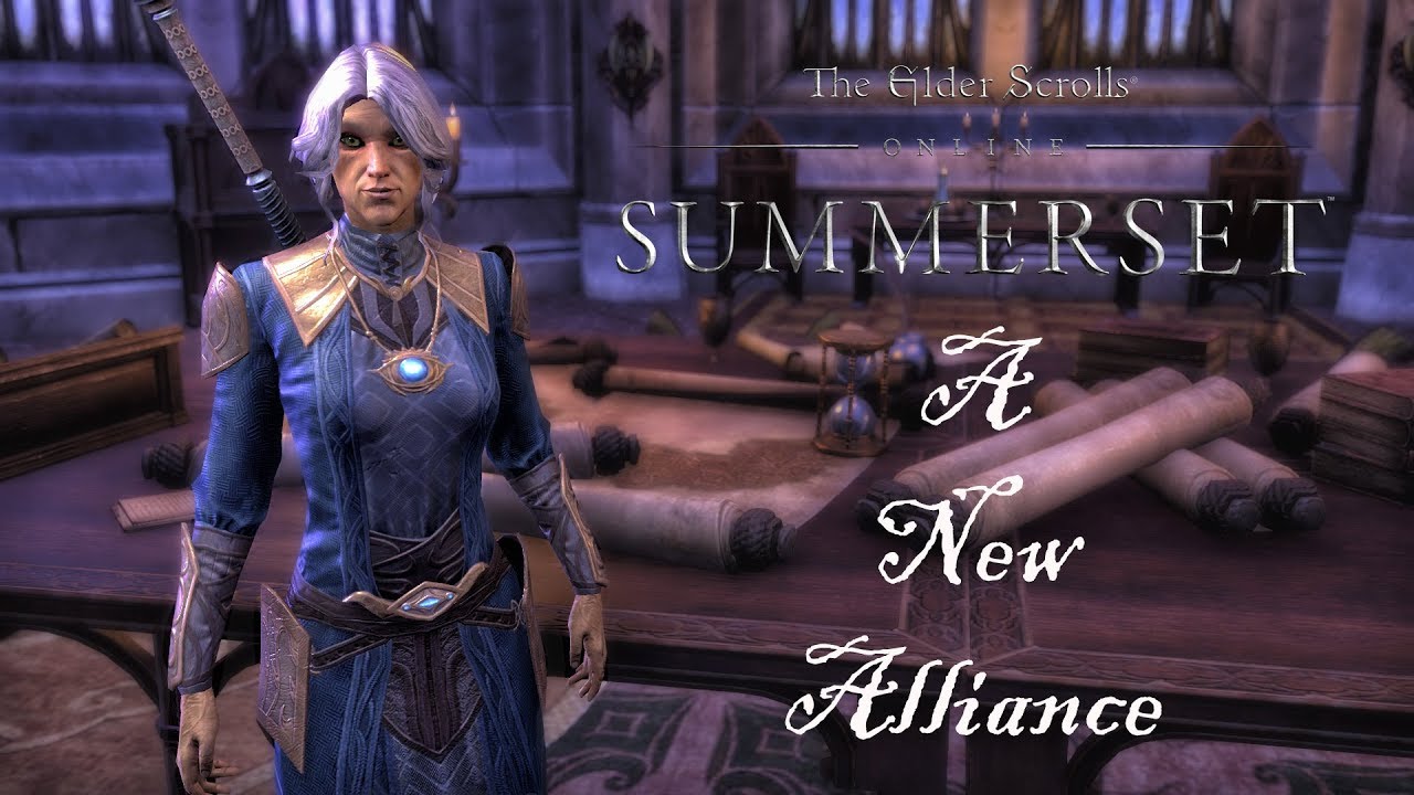 The Elder Scrolls Online: Summerset Isles - A New Alliance - YouTube
