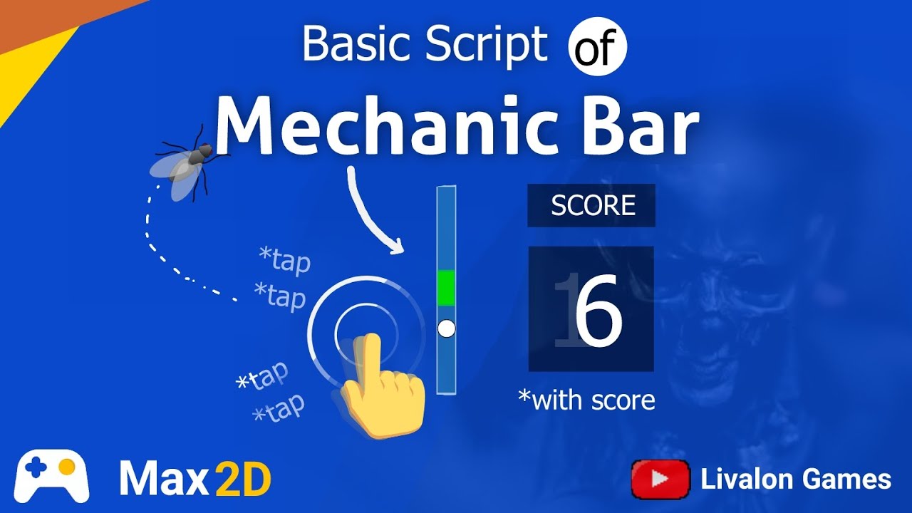 Basic script of Mechanic Bar || Max2d Tutorial - YouTube