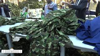 Le Chef De Letat A Inauguré Lusine East Africa Textile Manufactures Sis À Musinzira ,