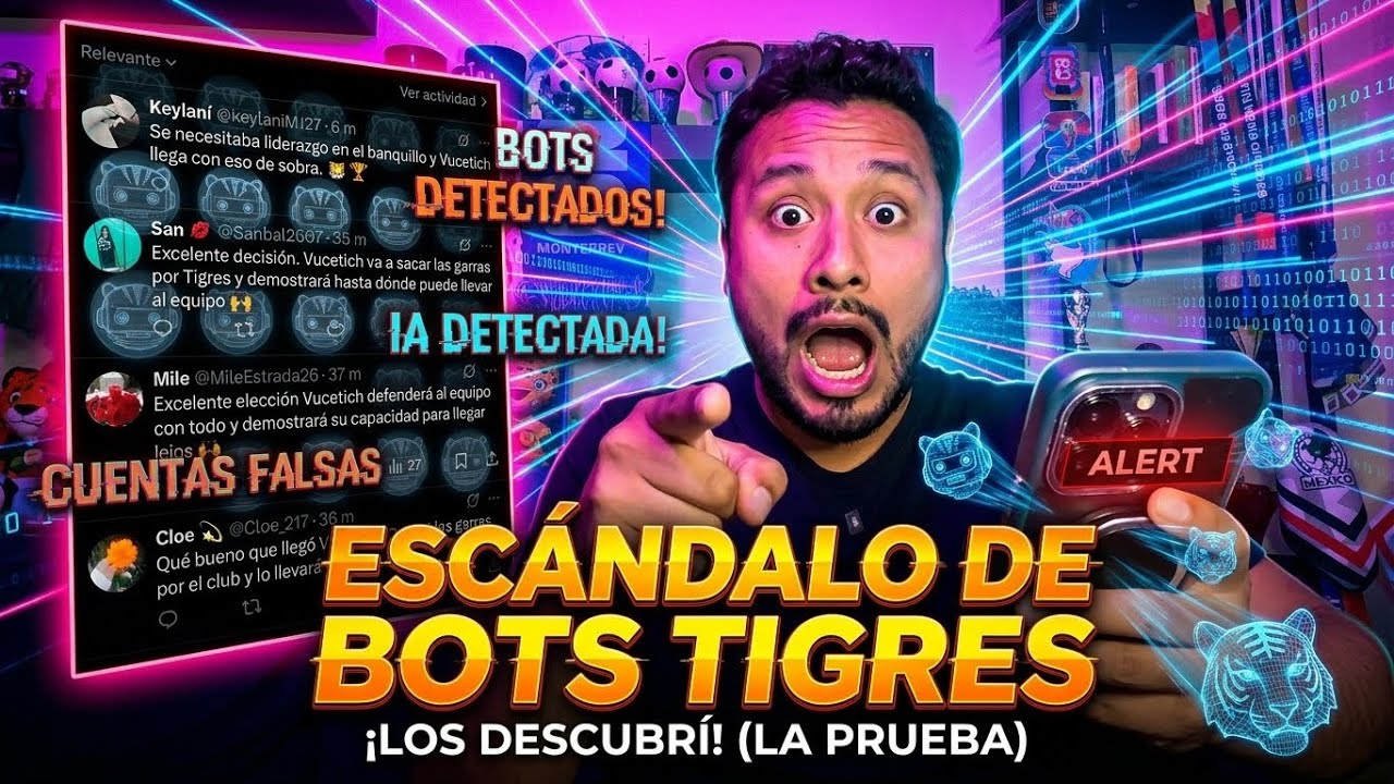 ESCANDALO DE LOS BOTS TIGRES | ¿QUIÉN LOS MANDA? | ¿POR QUÉ LO HACEN?