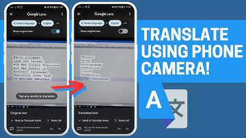 Translate Using Phone Camera | How to use Google Translate App (2023)