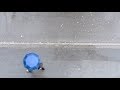 [10 Hours] Umbrellas on a Rainy Street - Video & Soundscape [1080HD] SlowTV