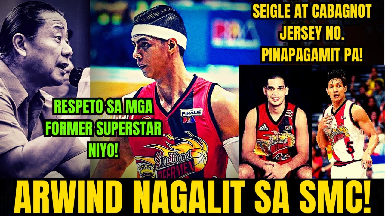 SMB Binastos si Seigle at Cabagnot! Jersey Number Pinagamit sa Iba! Arwind Santos Nag Sermon sa