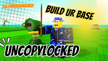 UNCOPYLOCKED BUILD UR BASE! ( showcase )
