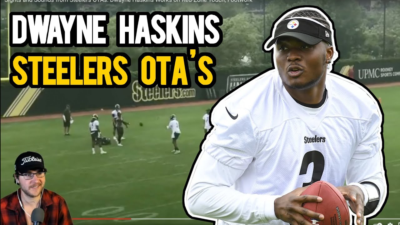 Deke REACTS Dwayne Haskins works on Red-Zone Touch, footwork | Pittsburgh Steelers OTA's