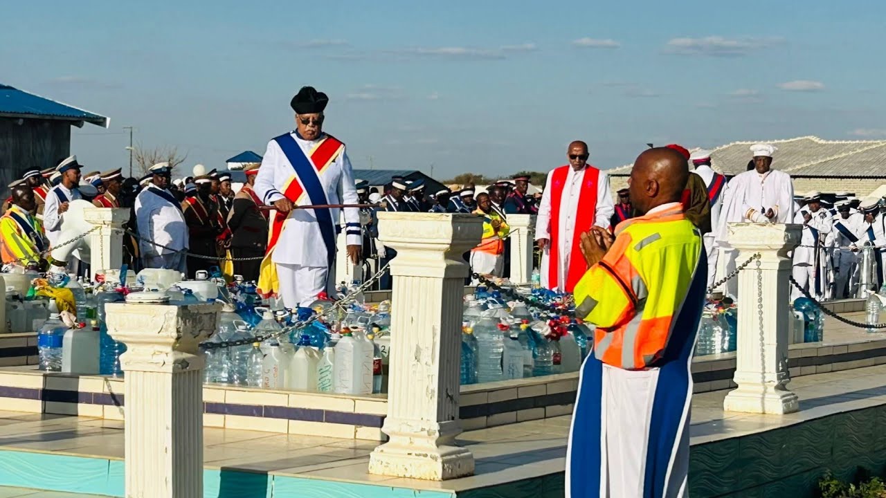 Blessing of water bottle/ Seteng Sediba/Motlolo / 10 August 2025 (Brass Band's)