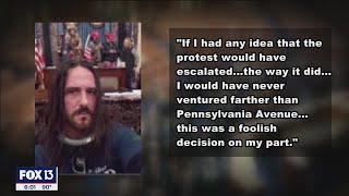 Florida man apologizes, gets 8 months for role in Capitol riot