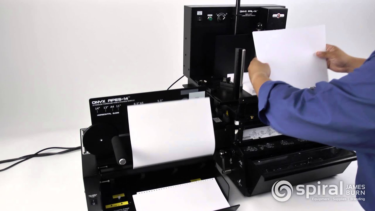 Rhin-O-Tuff Onyx HD7700 Ultima with the 3-in-1 PPS (Pick, Punch, & Stack System)