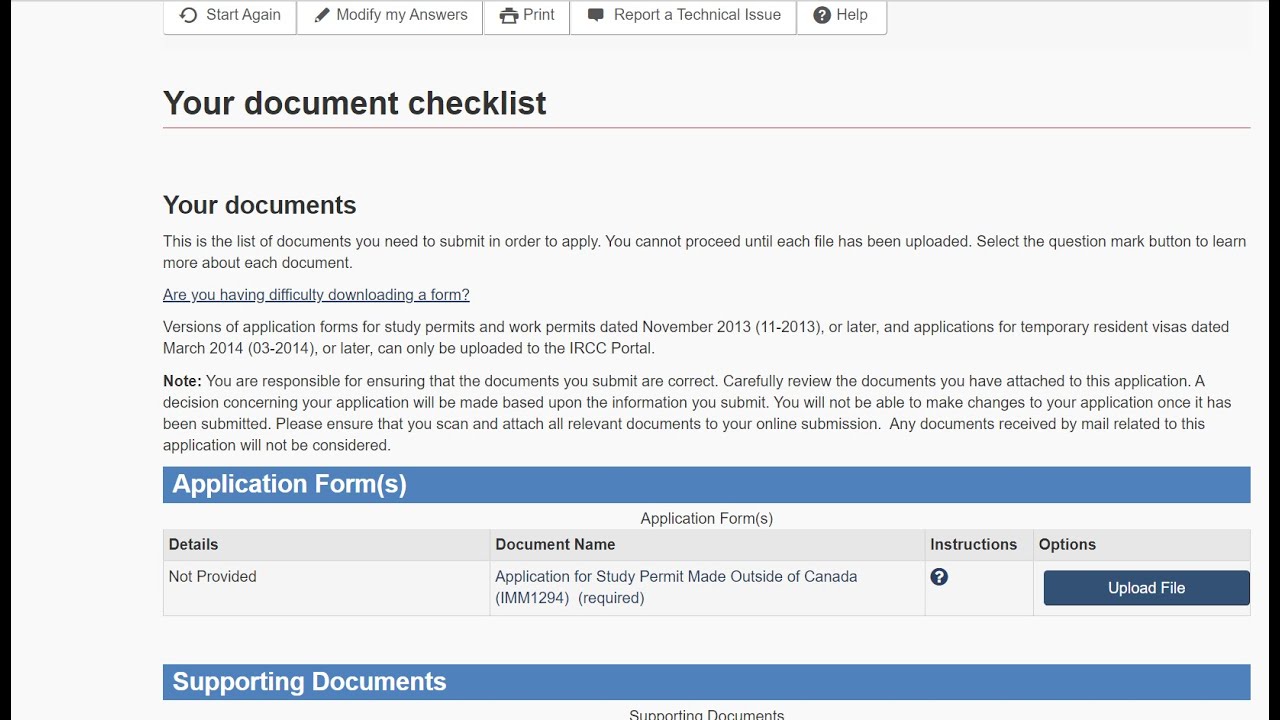 Filling Out The IMM1294 IMM5257 YouTube
