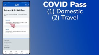 How to get a COVID pass using the NHS app screenshot 2
