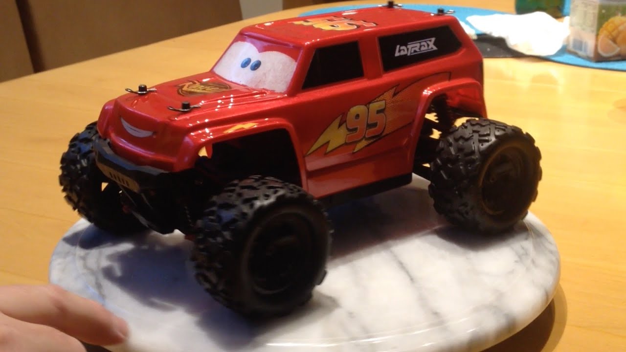 Latrax Teton Lightning McQueen Body 1 Making of YouTube