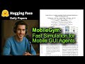 MobileGym: Fast Simulation for Mobile GUI Agents