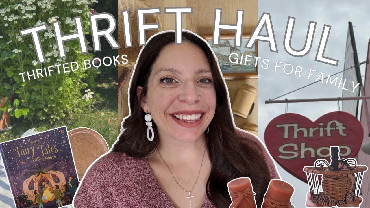 SPRING THRIFT HAUL 📚 Book Gifts, Baskets, & Home Decor