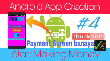 How to make payment page/screen in App || Thunkable Tutorials || How to make Task App Payment Screen