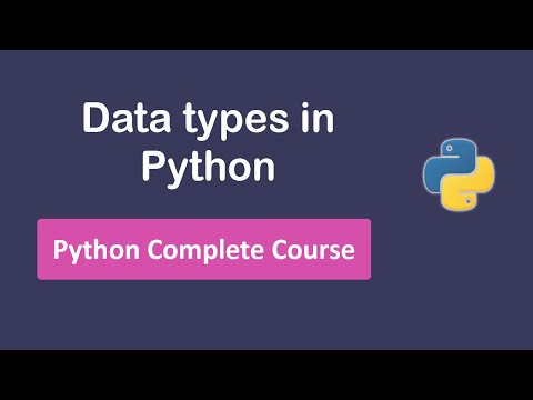 Data types in Python | Python data types