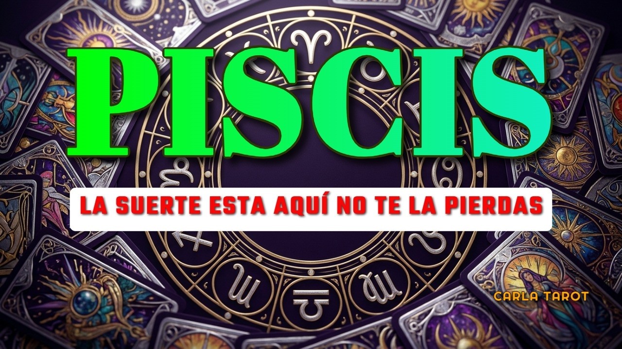 PISCIS♓CAMBIO PODEROSO DE REPENTE!! ES UN MILAGRO,LA ENVIDIA QUE ...
