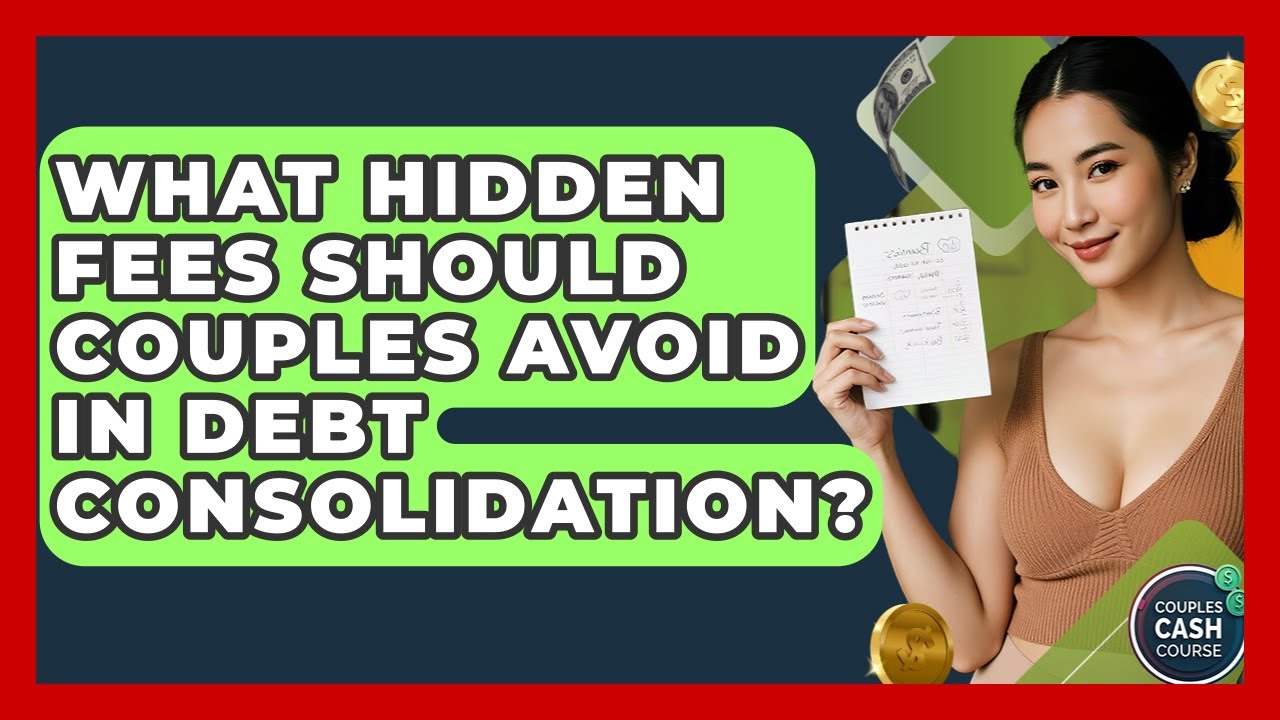 What Hidden Fees Should Couples Avoid In Debt Consolidation? - Couples Cash Course