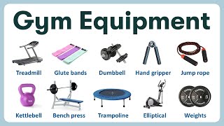 Gym Equipment in English | List of Gym Equipment with Pronunciations and Pictures