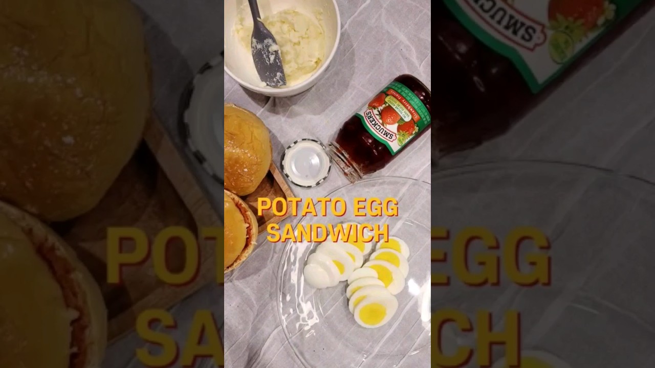 Potato Egg Sandwich 
