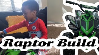 Building My Yamaha 12 Volt Raptor Battery Powered Ride on