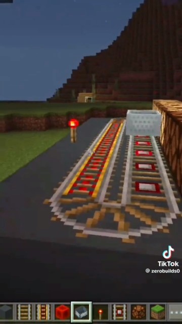Minecraft rail Trick 🤔😧 #minecraft #minecrafttiktokhacks #shorts #rail ...
