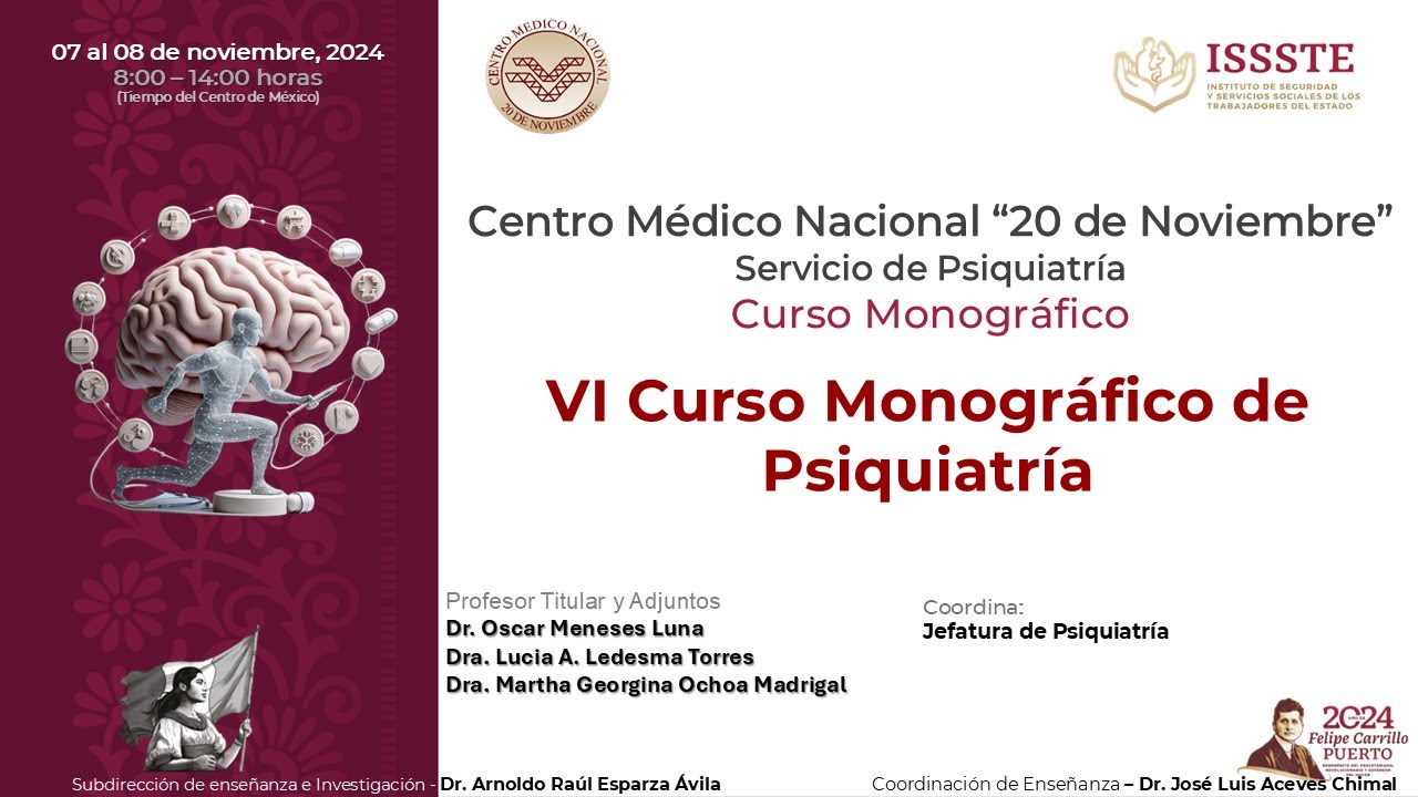 VI Curso Monográfico de Psiquiatría