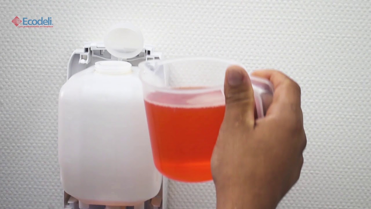 Despachador a Granel Manual Rellenable de 1,200 ml.