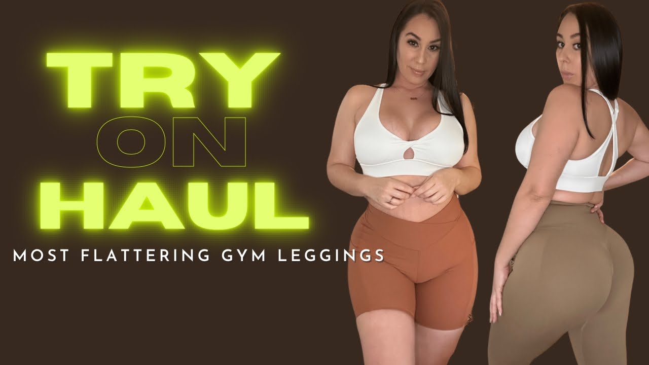 MOST flattering GYM leggings Squat proof AMAZON HAUL Pt2 (NVGTN