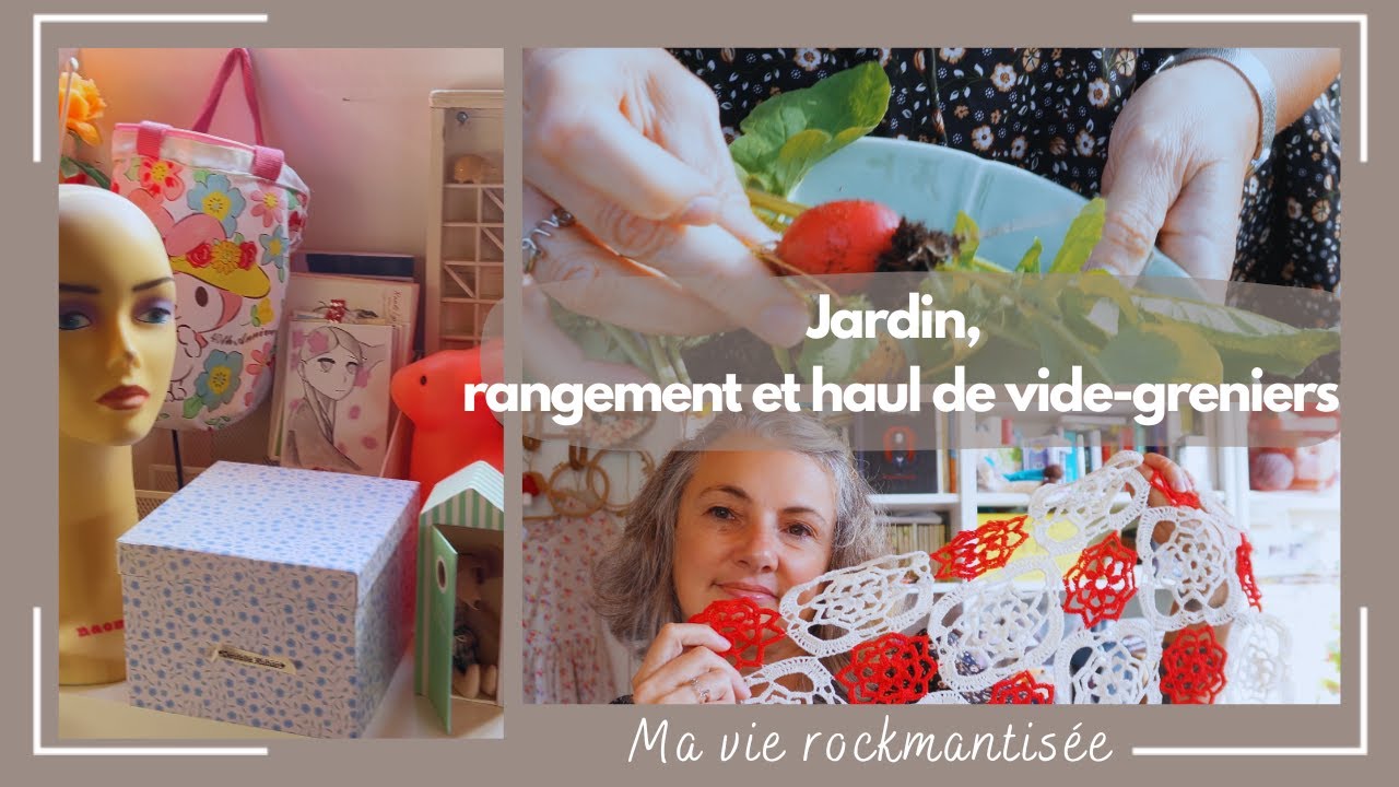 Jardin, rangement et haul de vide-greniers