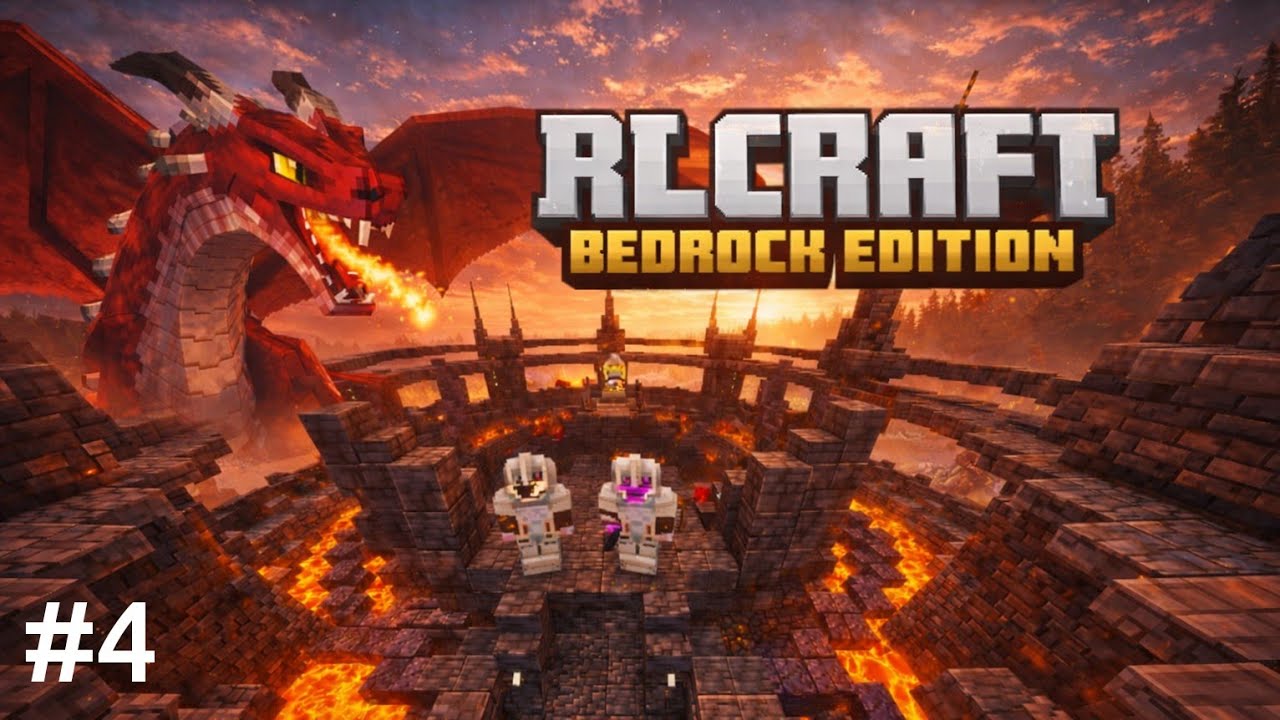 Minecraft Survival - RLCRAFT #4 | Ťažký boss fight | 