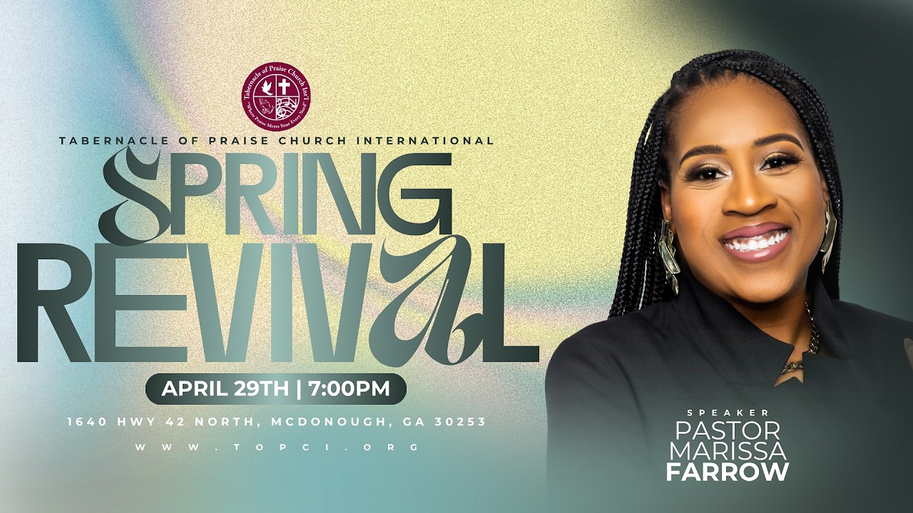 Pastor Marissa Farrow | TOPCI Spring Revival