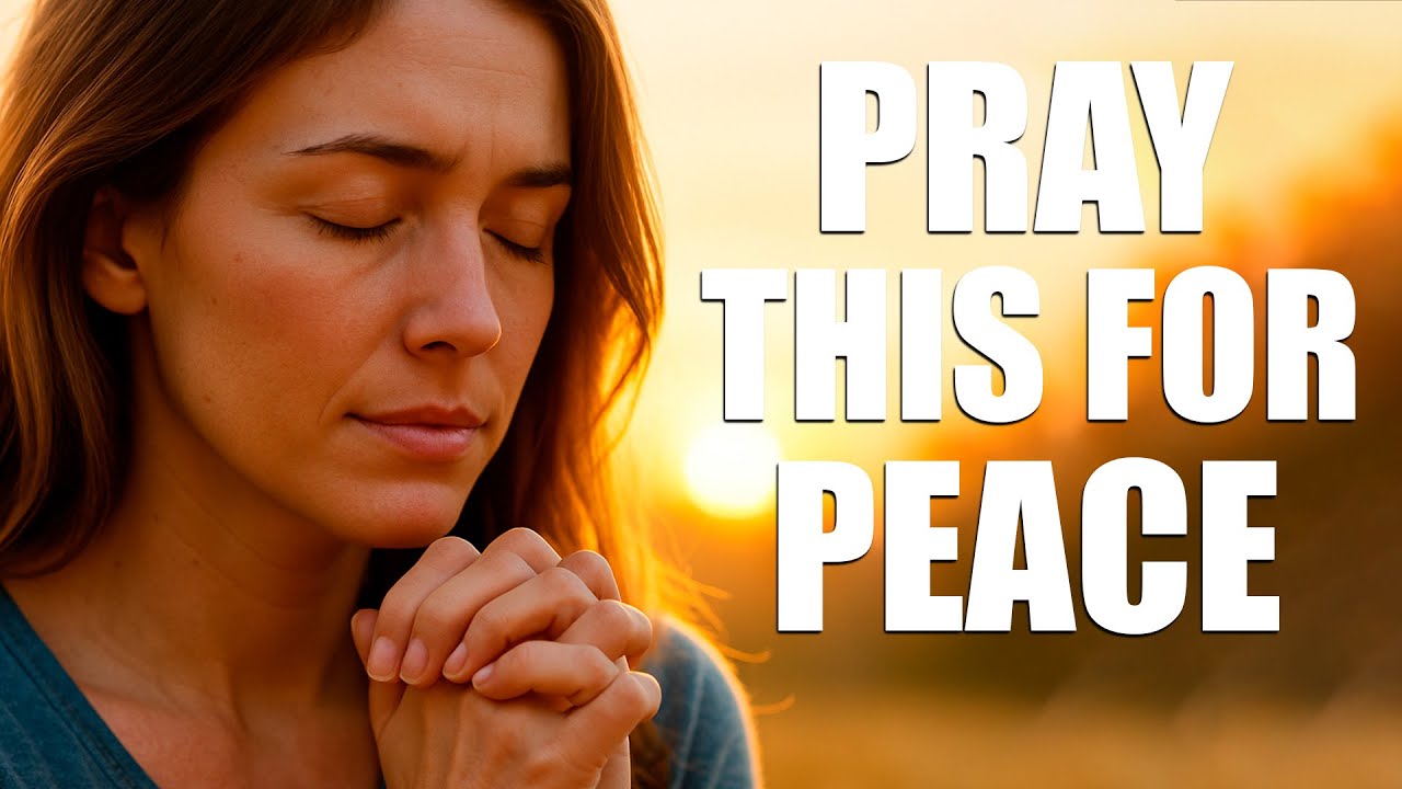 When the Morning Feels Heavy — Pray This for Peace - YouTube