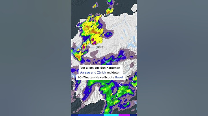 Ab 14 Uhr: Bund spricht Warnstufe 3 aus. 🌧️ #20min  #schweiz  #wetter  #warnung  #gewitter