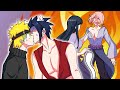SASUKE KISSES NARUTO BEHIND THEIR WIFE ~~ サスケは妻の後ろで突然ナルトにキスをする