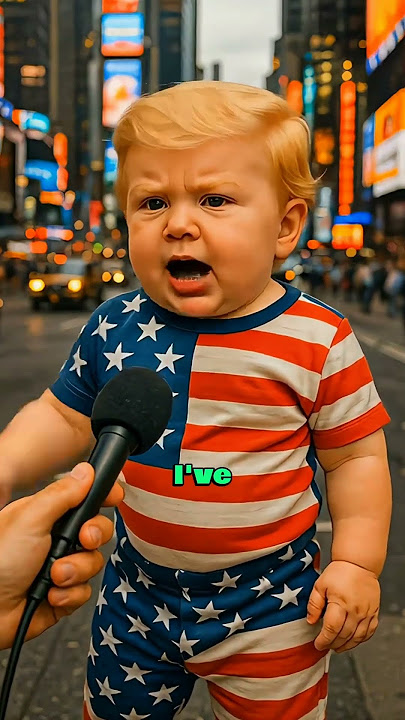 Talking Baby  trump amazing #funny #happy #memes #comedy #trump #politics #shorts #baby #usa #shorts