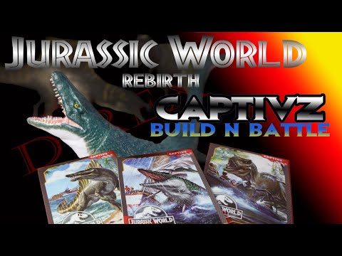 Jurassic World Captivz SUPERSIZE Pop N Lock Egg w Build N