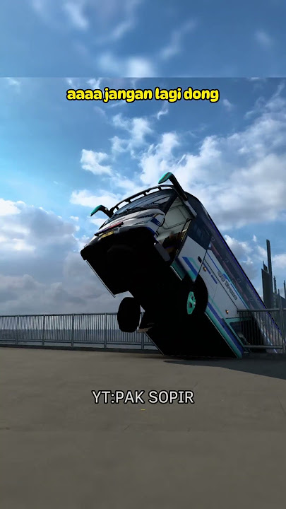 Aku dibuang orang ke laut tapi gak bisa berengan AAAAA🐟 #ets2 #bus #basuri #winspector