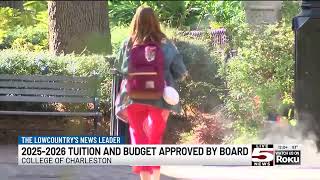 VIDEO: College of Charleston Board of Trustees approves 2025-2026 budget, tuition