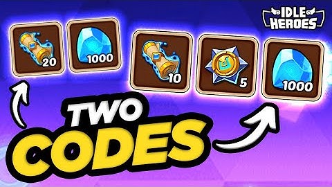 Idle Heroes - TWO Codes for November 2025