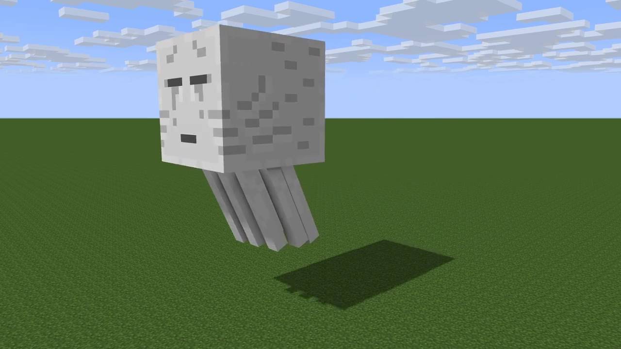 Ghast, minecraft.